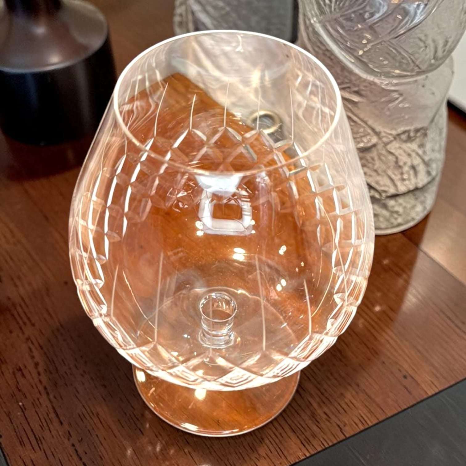 Juego de copas de cristal tallado antiguo - Cositas Antiguas – La Guadaña, Anticuarios Online en Jerez , vender antigüedades, muebles antiguos