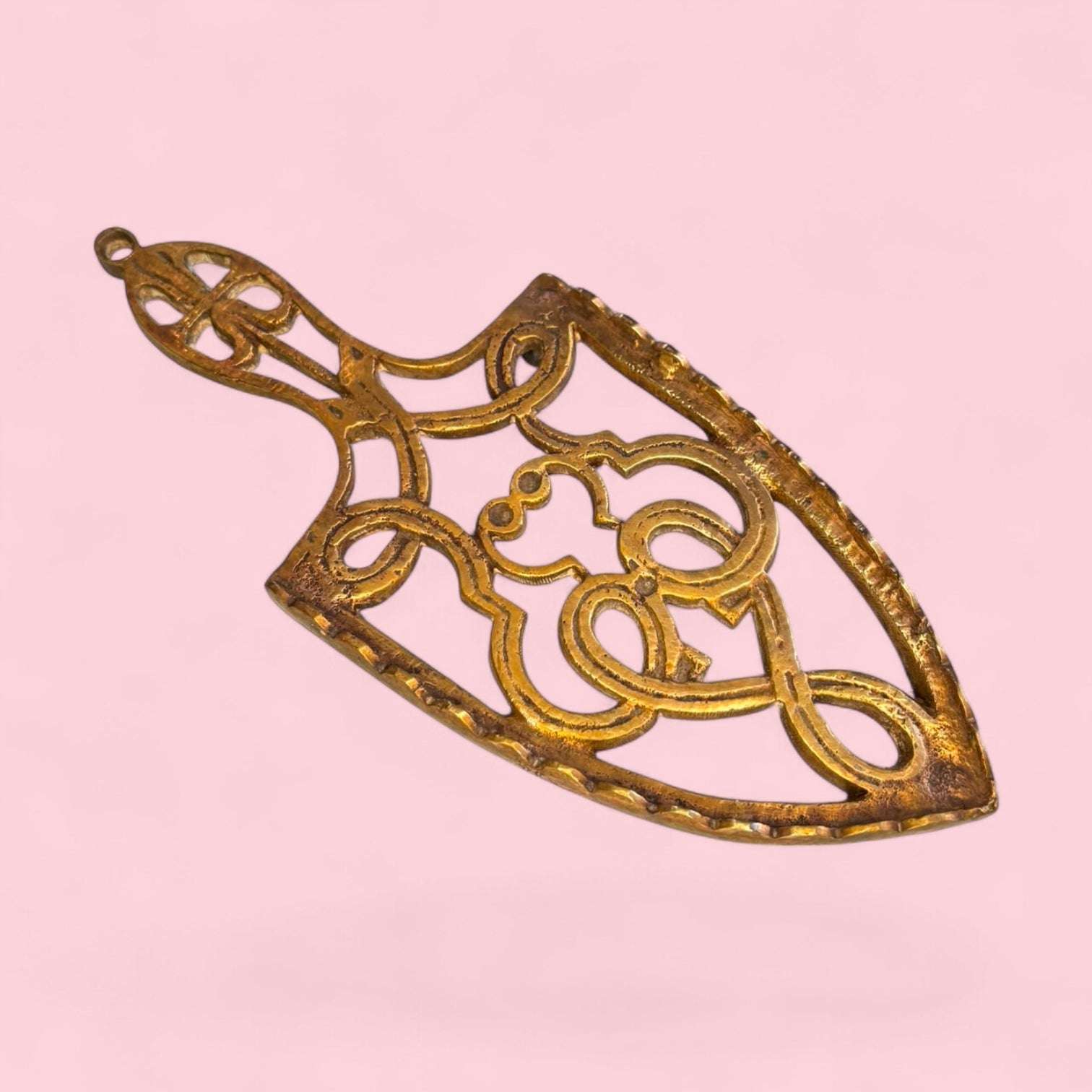 Descansadero de plancha antiguo de bronce - Cositas Antiguas – La Guadaña, Anticuarios Online en Jerez , vender antigüedades, muebles antiguos