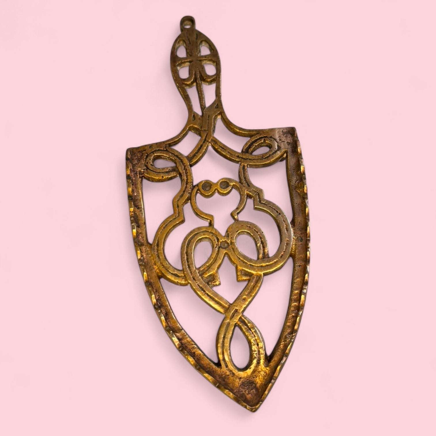 Descansadero de plancha antiguo de bronce - Cositas Antiguas – La Guadaña, Anticuarios Online en Jerez , vender antigüedades, muebles antiguos