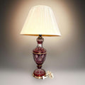 Lámpara de sobremesa Baccarat antigua con pantalla - Cositas Antiguas – La Guadaña, Anticuarios Online en Jerez , vender antigüedades, muebles antiguos