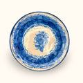 Plato decorativo de cerámica azul restaurado | valor ornamental - Cositas Antiguas – La Guadaña, Anticuarios Online en Jerez , vender antigüedades, muebles antiguos
