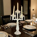 Candelabro de cristal antiguo | iluminación tradicional - Cositas Antiguas – La Guadaña, Anticuarios Online en Jerez , vender antigüedades, muebles antiguos