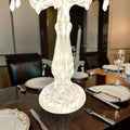Candelabro de cristal antiguo | iluminación tradicional - Cositas Antiguas – La Guadaña, Anticuarios Online en Jerez , vender antigüedades, muebles antiguos