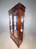 Vitrina antigua de caoba con puertas de cristal - Cositas Antiguas – La Guadaña, Anticuarios Online en Jerez , vender antigüedades, muebles antiguos