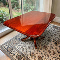 Mesa comedor antigua de caoba con pie central - Cositas Antiguas – La Guadaña, Anticuarios Online en Jerez , vender antigüedades, muebles antiguos