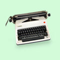 Máquina de escribir Olympia portátil vintage - Cositas Antiguas – La Guadaña, Anticuarios Online en Jerez , vender antigüedades, muebles antiguos