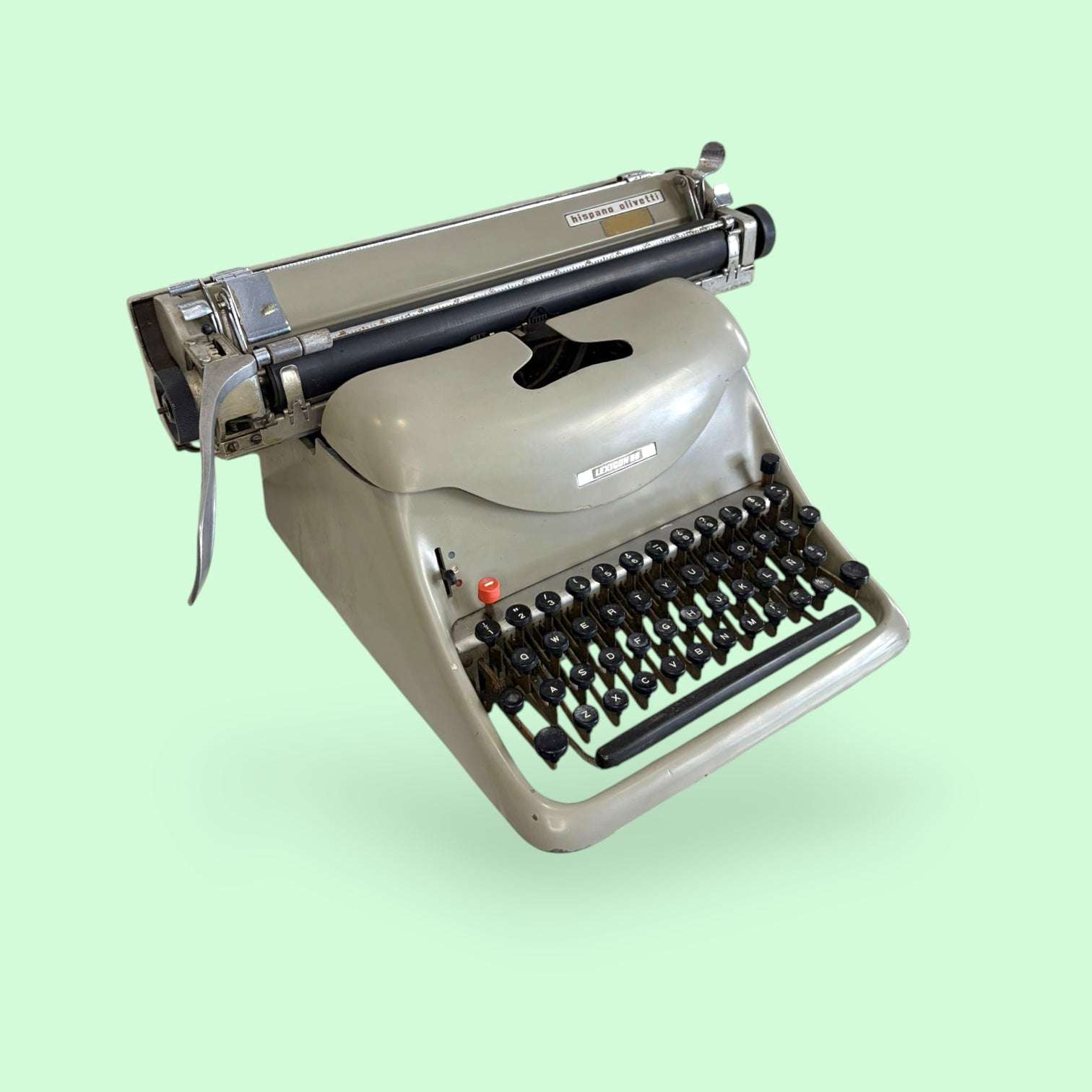 Máquina de escribir Hispano Olivetti Lexicon 80 - Cositas Antiguas – La Guadaña, Anticuarios Online en Jerez , vender antigüedades, muebles antiguos
