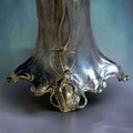 Florero Art Nouveau de estaño con asas curvas - Cositas Antiguas – La Guadaña, Anticuarios Online en Jerez , vender antigüedades, muebles antiguos