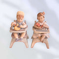 Bebés Lladró en tronas con patito y osito de porcelana - Cositas Antiguas – La Guadaña, Anticuarios Online en Jerez , vender antigüedades, muebles antiguos