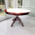 Mesa de caoba antigua extensible para comedor clásico - Cositas Antiguas – La Guadaña, Anticuarios Online en Jerez , vender antigüedades, muebles antiguos