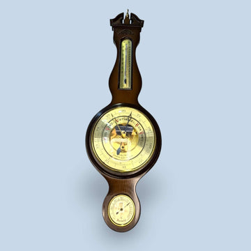 Estación meteorológica de pared estilo banjo vintage - Cositas Antiguas – La Guadaña, Anticuarios Online en Jerez , vender antigüedades, muebles antiguos
