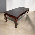 Mesa baja de madera clásica para salón con encanto - Cositas Antiguas – La Guadaña, Anticuarios Online en Jerez , vender antigüedades, muebles antiguos