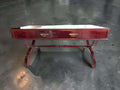 Mesa baja de madera con cajón frontal y patas curvas - Cositas Antiguas – La Guadaña, Anticuarios Online en Jerez , vender antigüedades, muebles antiguos