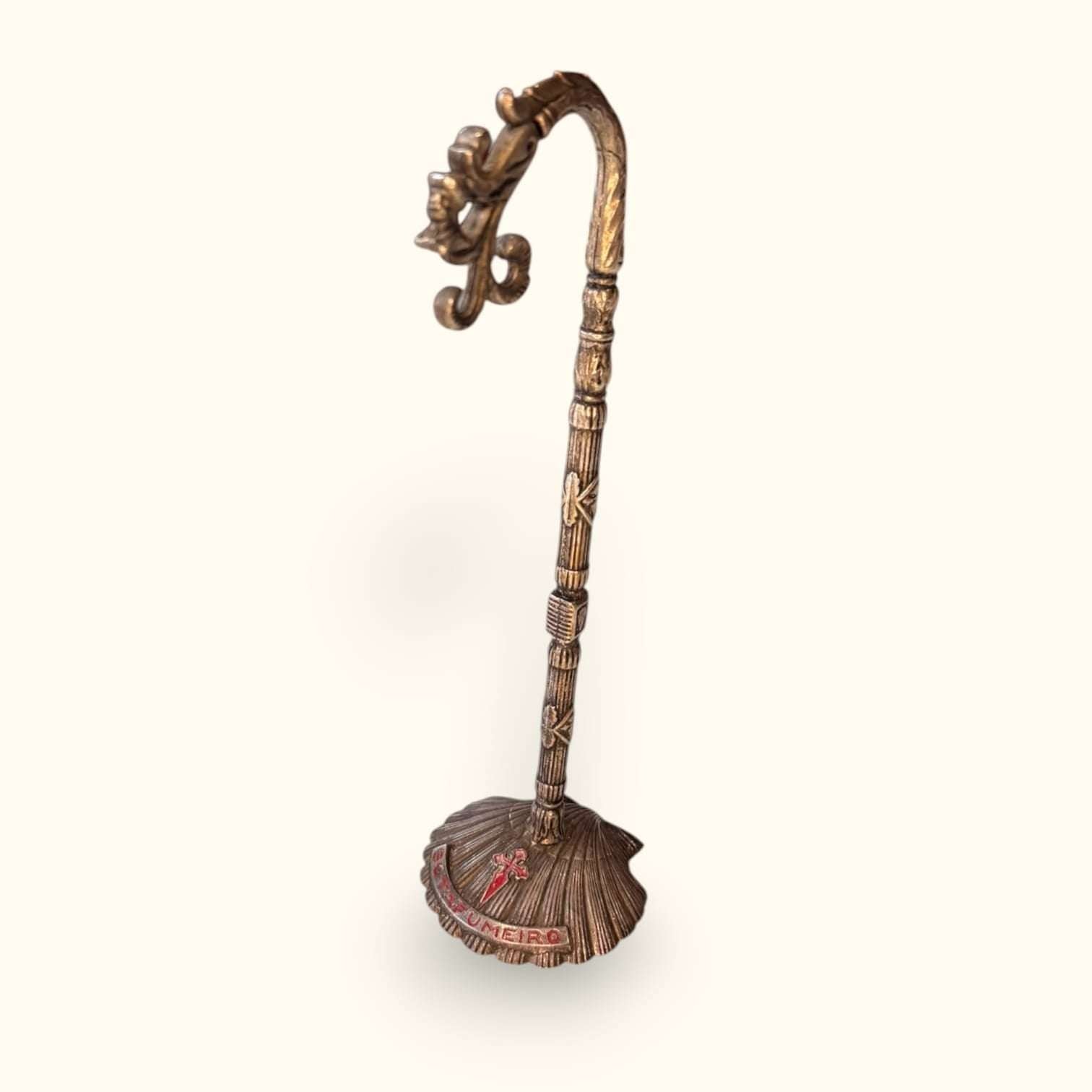 Botafumeiro decorativo antiguo de metal plateado único - Cositas Antiguas – La Guadaña, Anticuarios Online en Jerez , vender antigüedades, muebles antiguos