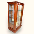 Vitrina de caoba con cristal para colección única - Cositas Antiguas – La Guadaña, Anticuarios Online en Jerez , vender antigüedades, muebles antiguos