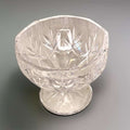 Bombonera de cristal con relieves y tirador plateado - Cositas Antiguas – La Guadaña, Anticuarios Online en Jerez , vender antigüedades, muebles antiguos