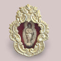 Relicario de la Inmaculada en metal plateado - Cositas Antiguas – La Guadaña, Anticuarios Online en Jerez , vender antigüedades, muebles antiguos