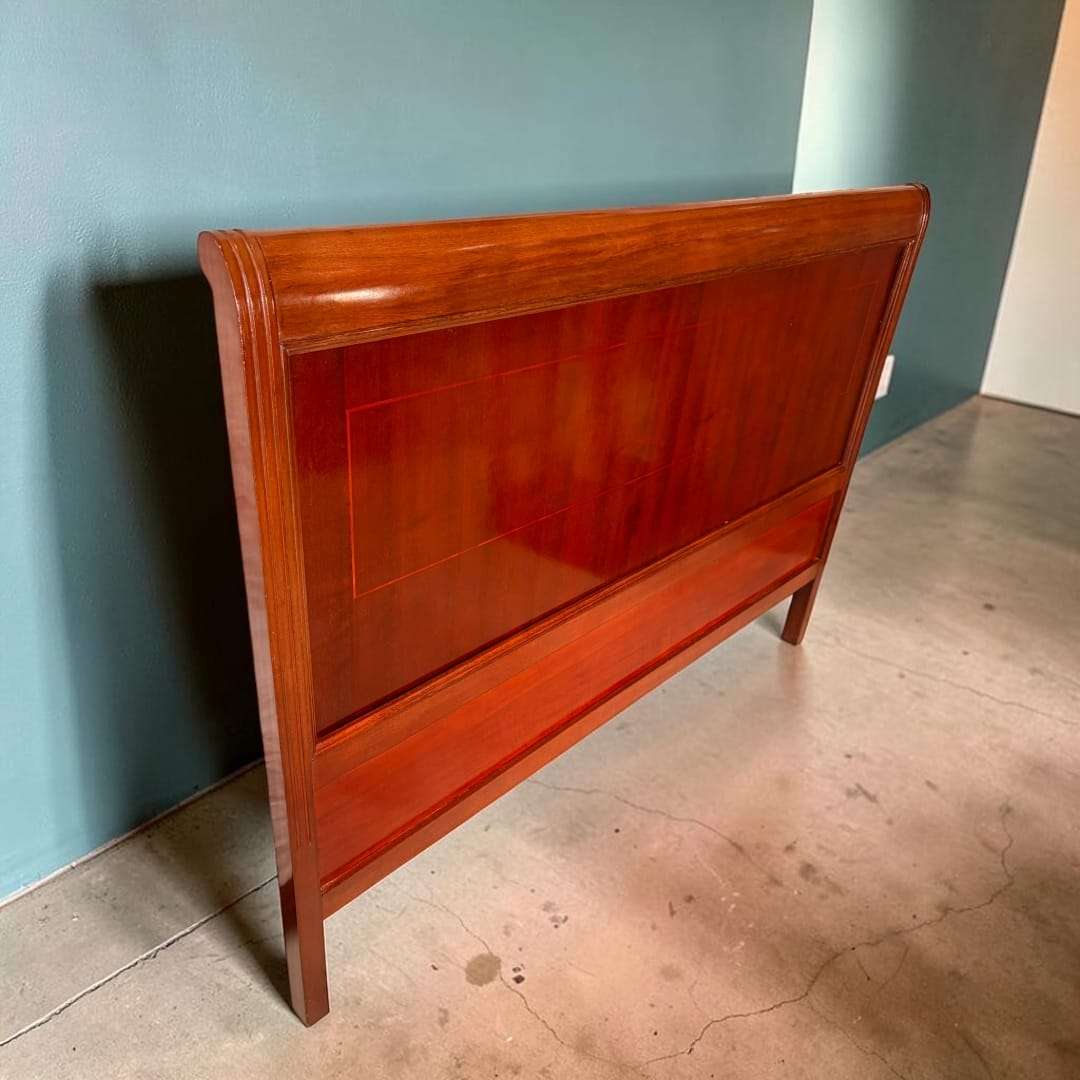 Cabecero de caoba antiguo para dormitorio elegante - Cositas Antiguas – La Guadaña, Anticuarios Online en Jerez , vender antigüedades, muebles antiguos