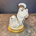 Porcelana Algora del Nacimiento de Cristo con peana - Cositas Antiguas – La Guadaña, Anticuarios Online en Jerez , vender antigüedades, muebles antiguos
