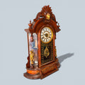 Reloj de sobremesa estilo victoriano con despertador - Cositas Antiguas – La Guadaña, Anticuarios Online en Jerez , vender antigüedades, muebles antiguos