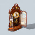 Reloj de sobremesa estilo victoriano con despertador - Cositas Antiguas – La Guadaña, Anticuarios Online en Jerez , vender antigüedades, muebles antiguos