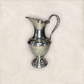 Jarra de metal plateado para servir agua y bebidas - Cositas Antiguas – La Guadaña, Anticuarios Online en Jerez , vender antigüedades, muebles antiguos