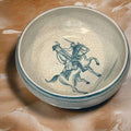 Plato de cerámica esmaltada Masipal | Artesanía española - Cositas Antiguas – La Guadaña, Anticuarios Online en Jerez , vender antigüedades, muebles antiguos