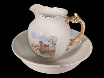 Aguamanil de Cartuja - Siglo XIX | Elegancia Historia - Cositas Antiguas – La Guadaña, Anticuarios Online en Jerez , vender antigüedades, muebles antiguos