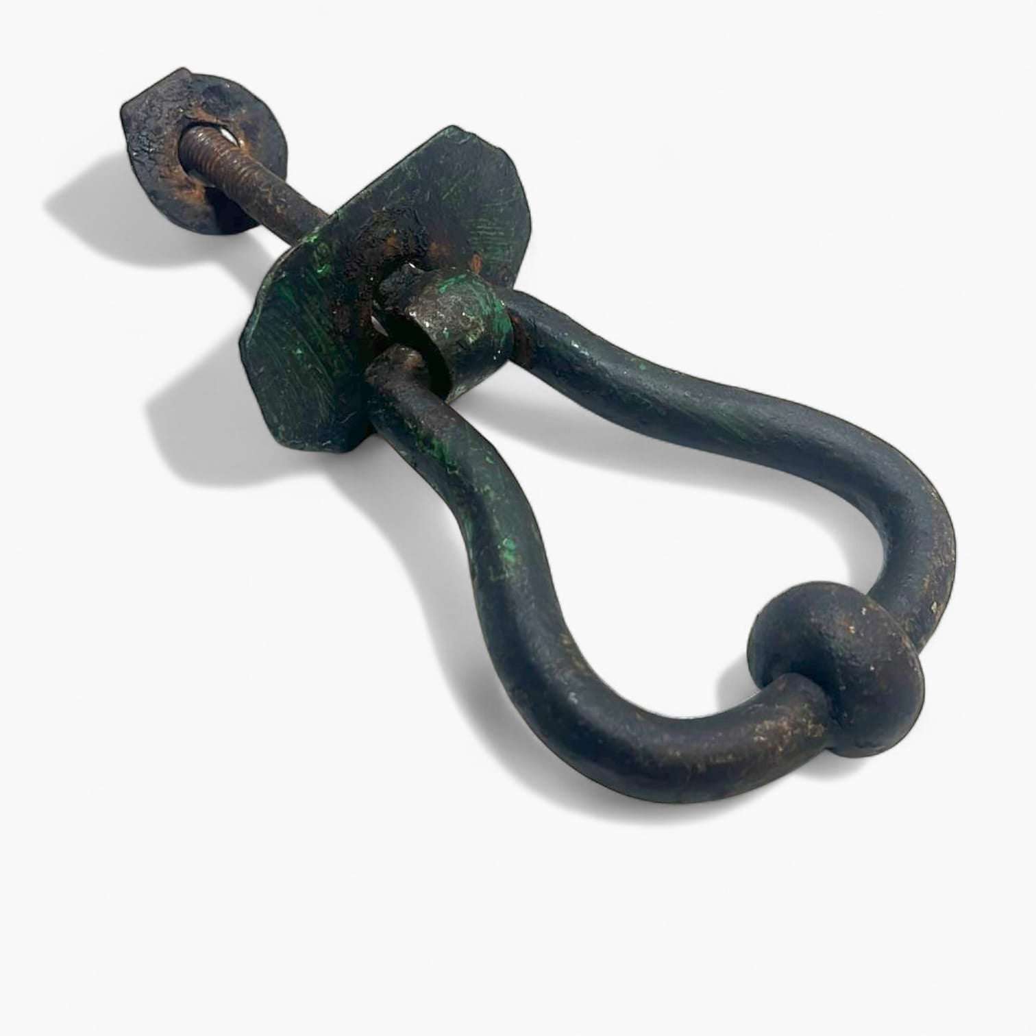 Albada de forja antigua – llamador artesanal único - Cositas Antiguas – La Guadaña, Anticuarios Online en Jerez , vender antigüedades, muebles antiguos