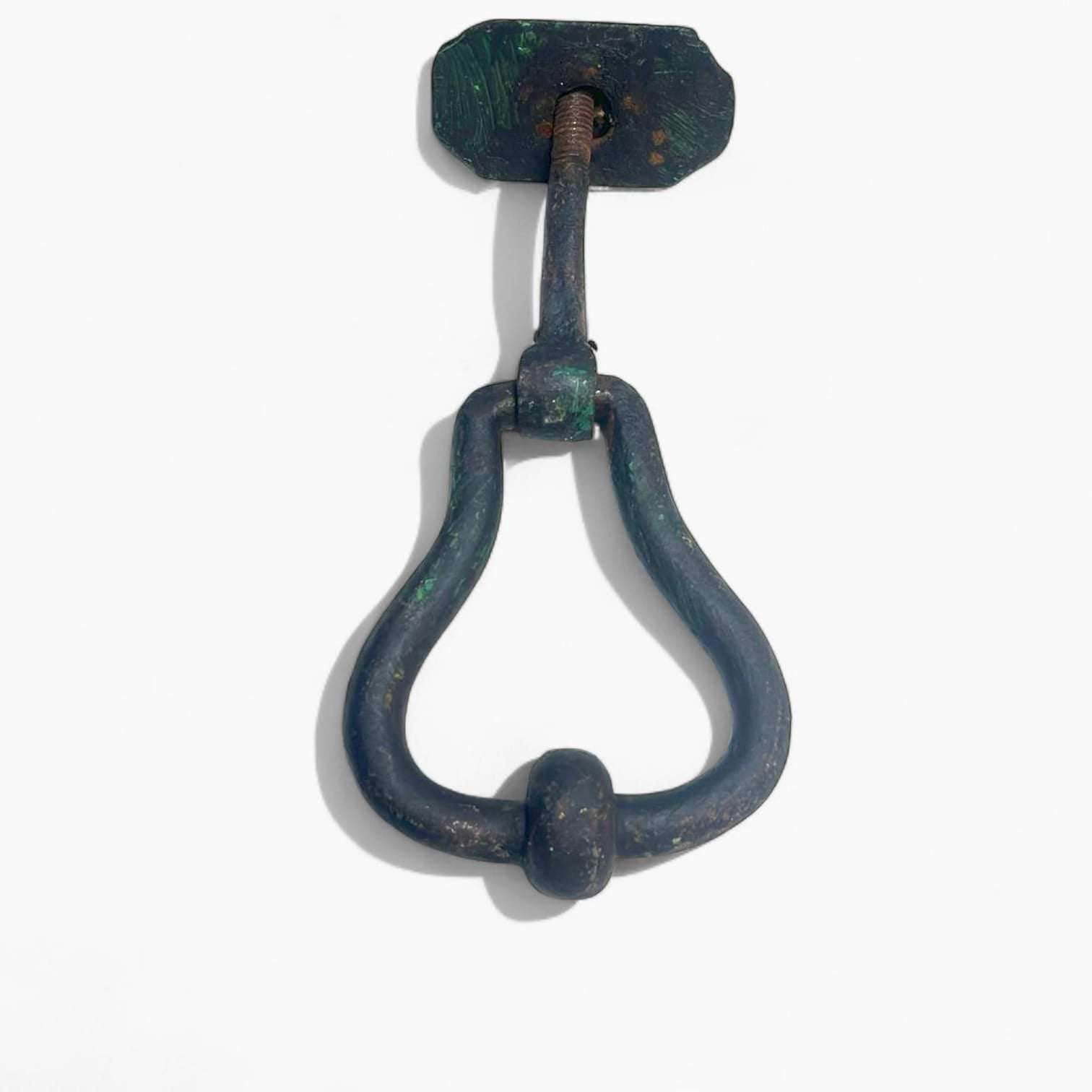 Albada de forja antigua – llamador artesanal único - Cositas Antiguas – La Guadaña, Anticuarios Online en Jerez , vender antigüedades, muebles antiguos