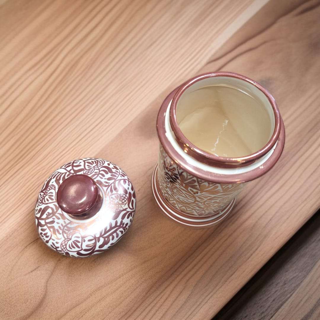 Albaredo de Manises con tapa en cerámica decorada - Cositas Antiguas – La Guadaña, Anticuarios Online en Jerez , vender antigüedades, muebles antiguos