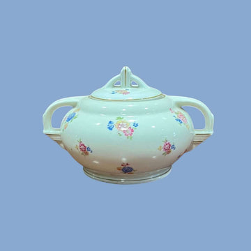 Azucarero de porcelana Victoria | Elegancia y tradición - Cositas Antiguas – La Guadaña, Anticuarios Online en Jerez , vender antigüedades, muebles antiguos