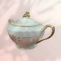 Azucarero Royal Gijón S de porcelana con detalles dorados - Cositas Antiguas – La Guadaña, Anticuarios Online en Jerez , vender antigüedades, muebles antiguos