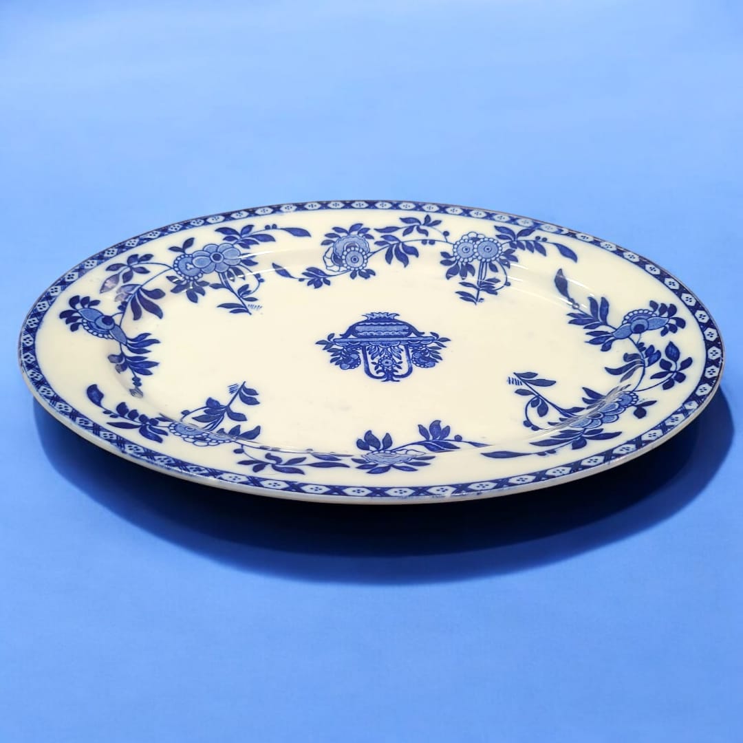 Bandeja en Porcelana Esmaltada - Exclusividad y Garantía - Cositas Antiguas – La Guadaña, Anticuarios Online en Jerez , vender antigüedades, muebles antiguos