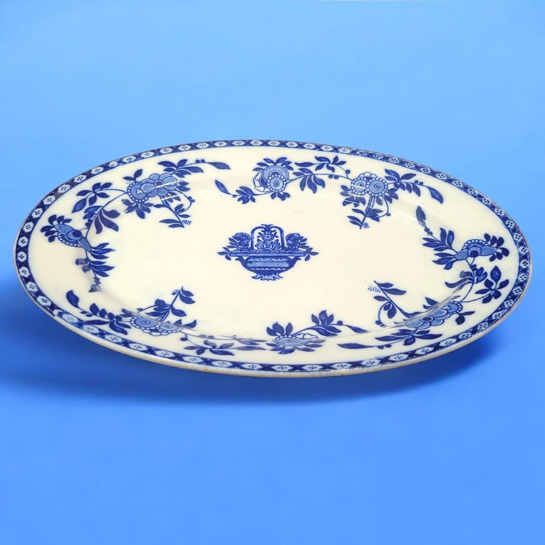 Bandeja en Porcelana Esmaltada - Exclusividad y Garantía - Cositas Antiguas – La Guadaña, Anticuarios Online en Jerez , vender antigüedades, muebles antiguos