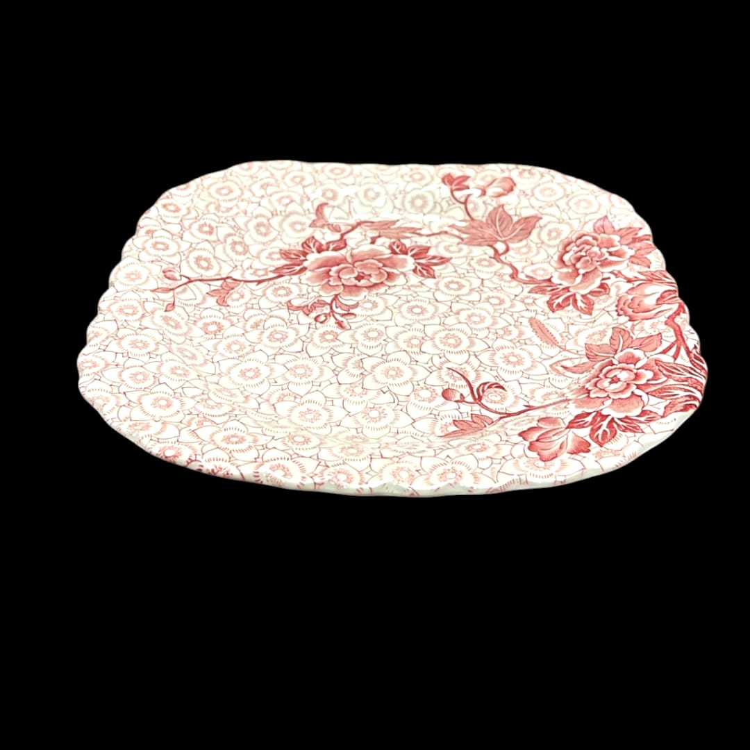 Bandejas de porcelana vintage con estampado floral - Cositas Antiguas – La Guadaña, Anticuarios Online en Jerez , vender antigüedades, muebles antiguos