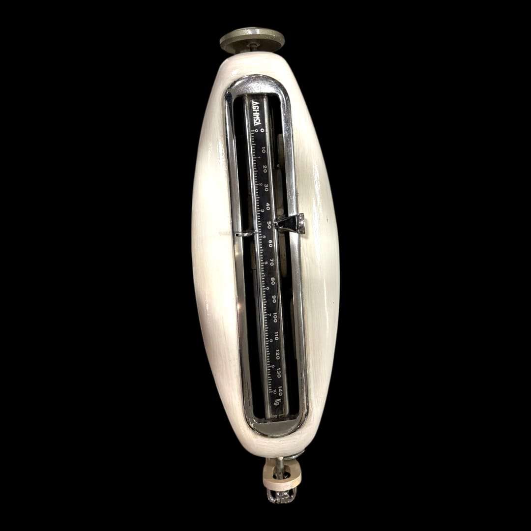Bascula médica profesional con tallímetro integrado vintage - Cositas Antiguas – La Guadaña, Anticuarios Online en Jerez , vender antigüedades, muebles antiguos