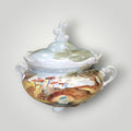 Bombonera de porcelana pintada a mano, edición limitada - Cositas Antiguas – La Guadaña, Anticuarios Online en Jerez , vender antigüedades, muebles antiguos