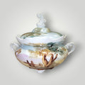 Bombonera de porcelana pintada a mano, edición limitada - Cositas Antiguas – La Guadaña, Anticuarios Online en Jerez , vender antigüedades, muebles antiguos