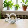 Cafetera de La Cartuja de Loza – Elegancia clásica única - Cositas Antiguas – La Guadaña, Anticuarios Online en Jerez , vender antigüedades, muebles antiguos
