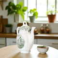 Cafetera de La Cartuja de Loza – Elegancia clásica única - Cositas Antiguas – La Guadaña, Anticuarios Online en Jerez , vender antigüedades, muebles antiguos