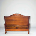 Cama de matrimonio de caoba elegante y única - Cositas Antiguas – La Guadaña, Anticuarios Online en Jerez , vender antigüedades, muebles antiguos