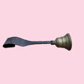 Campanilla vintage de bronce con soporte de hierro forjado - Cositas Antiguas – La Guadaña, Anticuarios Online en Jerez , vender antigüedades, muebles antiguos