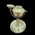 Candil de metal antiguo con diseño clásico funcional - Cositas Antiguas – La Guadaña, Anticuarios Online en Jerez , vender antigüedades, muebles antiguos