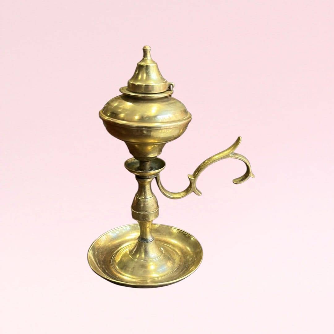 Candil metálico decorativo de colección vintage - Cositas Antiguas – La Guadaña, Anticuarios Online en Jerez , vender antigüedades, muebles antiguos