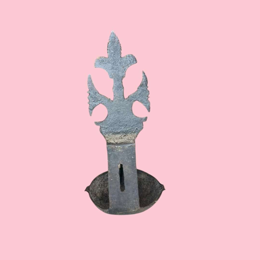 Candil antiguo de hierro forjado – pieza única artesanal - Cositas Antiguas – La Guadaña, Anticuarios Online en Jerez , vender antigüedades, muebles antiguos
