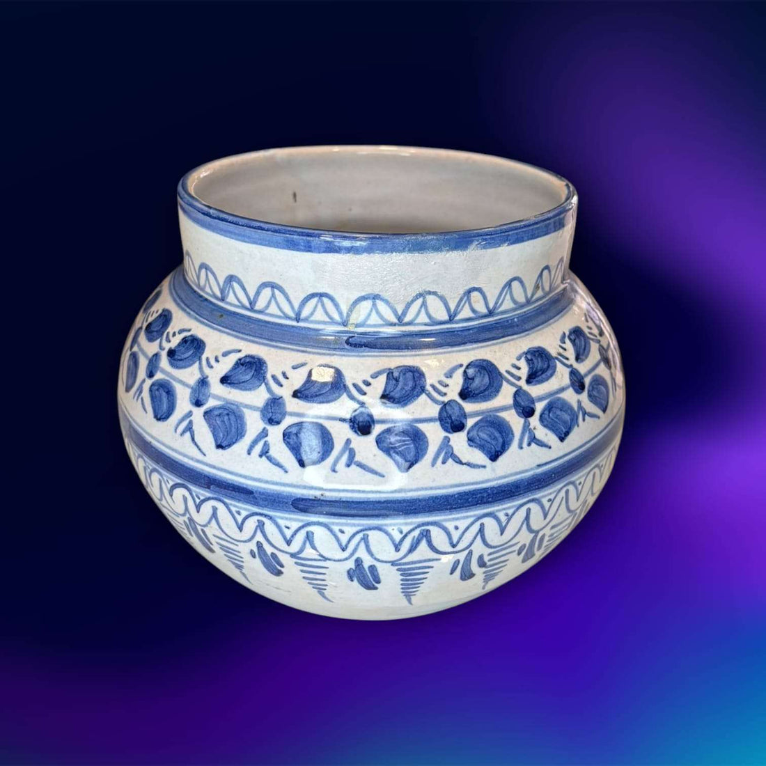 Orza de Talavera | Cerámica tradicional española - Cositas Antiguas – La Guadaña, Anticuarios Online en Jerez , vender antigüedades, muebles antiguos