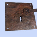 Cerradura antigua de forja 20x51,5 cm exclusiva y única - Cositas Antiguas – La Guadaña, Anticuarios Online en Jerez , vender antigüedades, muebles antiguos