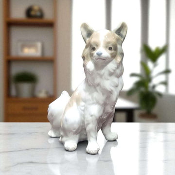 Perro Chihuahua Papillon de NAO Lladró | Año 1970 - Cositas Antiguas – La Guadaña, Anticuarios Online en Jerez , vender antigüedades, muebles antiguos