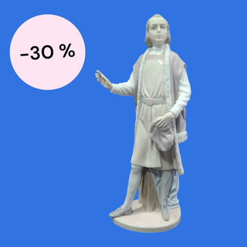 Figura Porcelana Lladró: Cristóbal Colón – Edición Limitada - Cositas Antiguas – La Guadaña, Anticuarios Online en Jerez , vender antigüedades, muebles antiguos